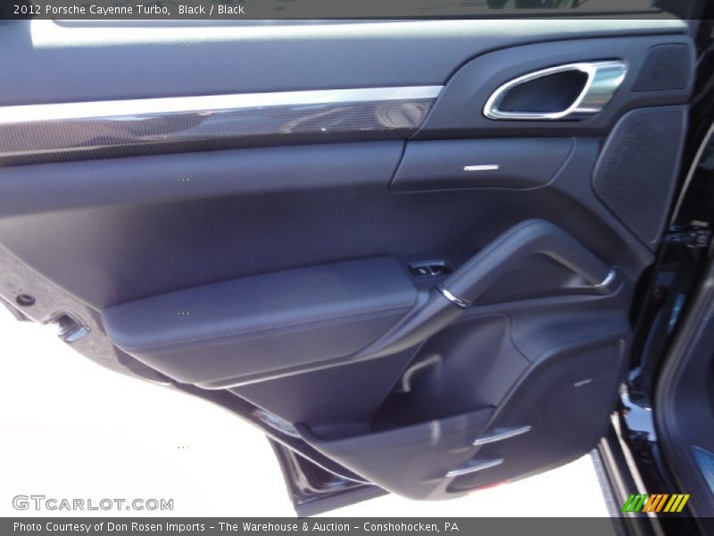 Black / Black 2012 Porsche Cayenne Turbo