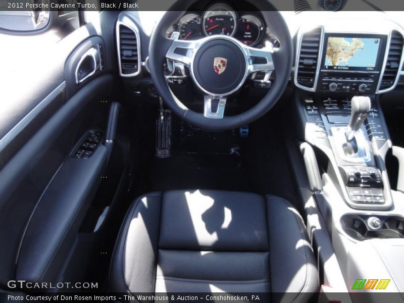 Black / Black 2012 Porsche Cayenne Turbo