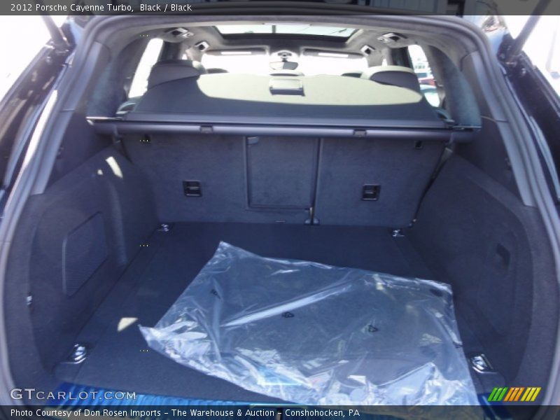 Black / Black 2012 Porsche Cayenne Turbo
