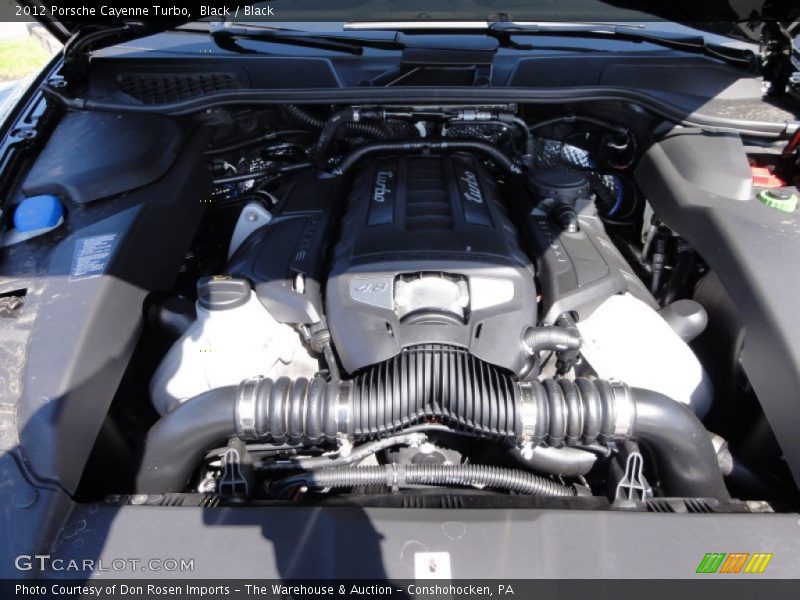Black / Black 2012 Porsche Cayenne Turbo