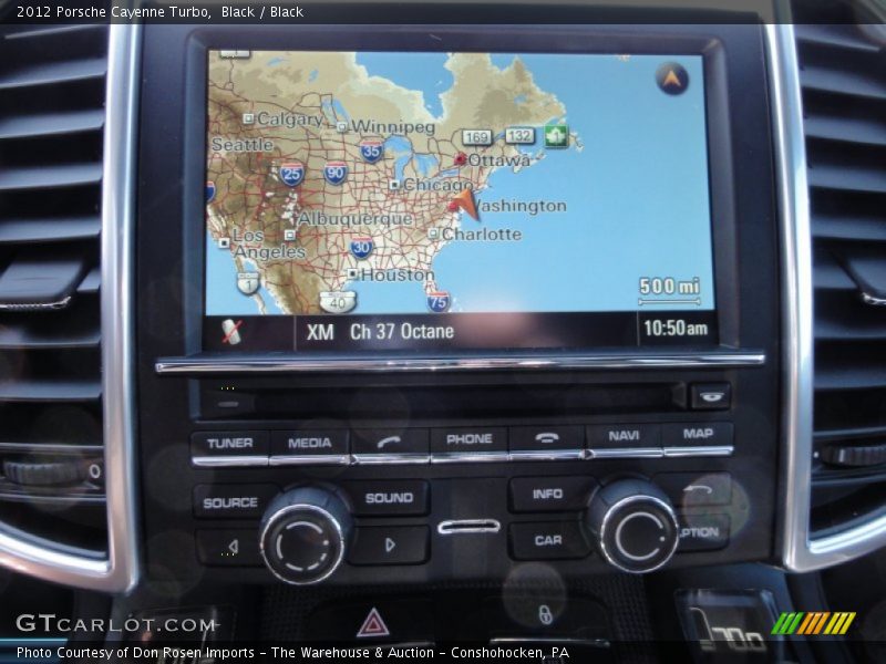 Navigation of 2012 Cayenne Turbo