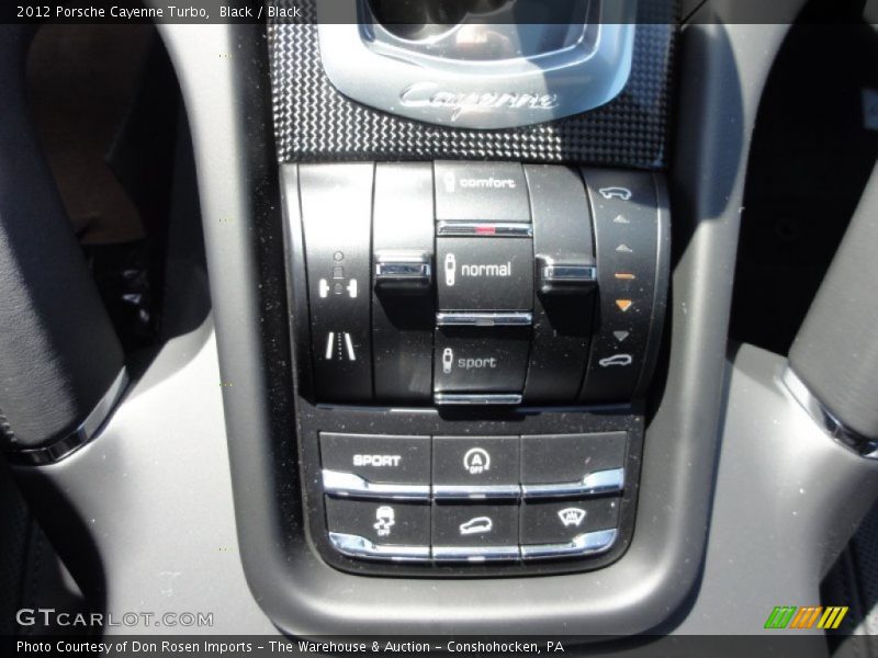 Black / Black 2012 Porsche Cayenne Turbo