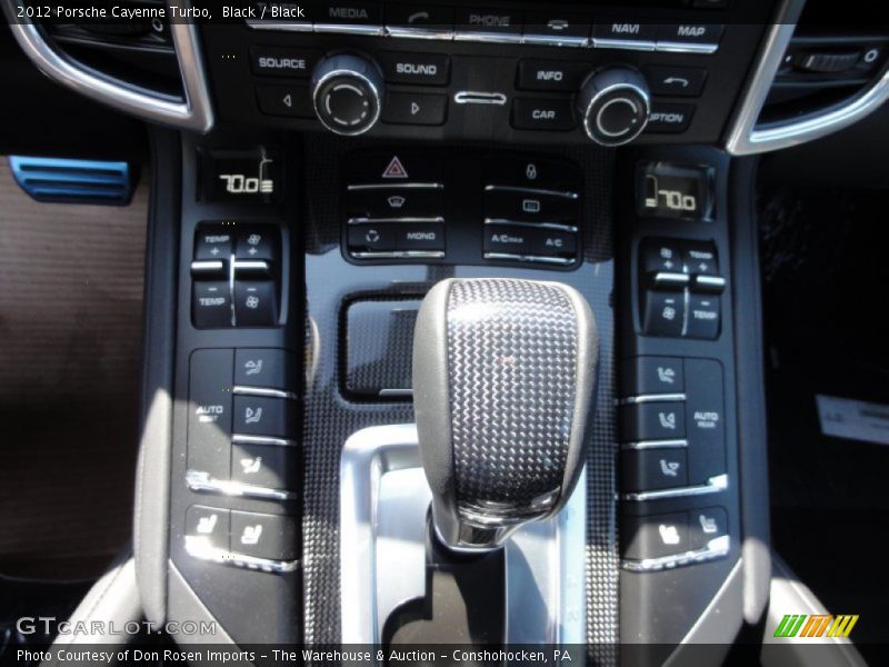 Black / Black 2012 Porsche Cayenne Turbo