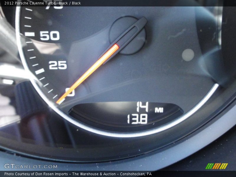 Black / Black 2012 Porsche Cayenne Turbo