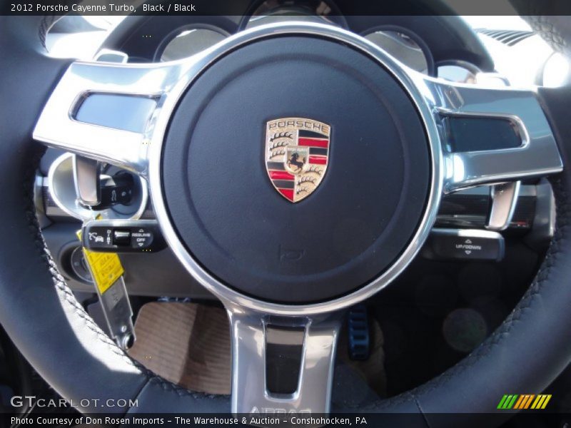 Black / Black 2012 Porsche Cayenne Turbo