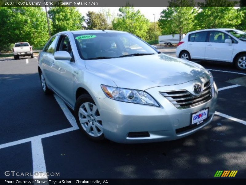 Titanium Metallic / Ash 2007 Toyota Camry Hybrid