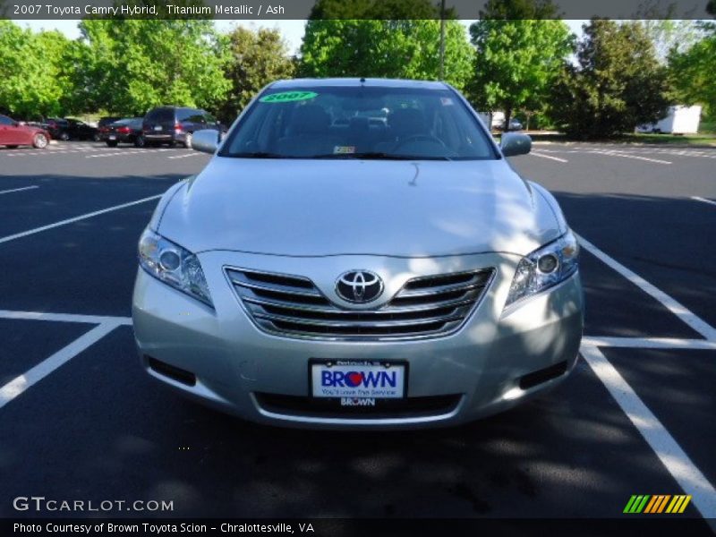 Titanium Metallic / Ash 2007 Toyota Camry Hybrid