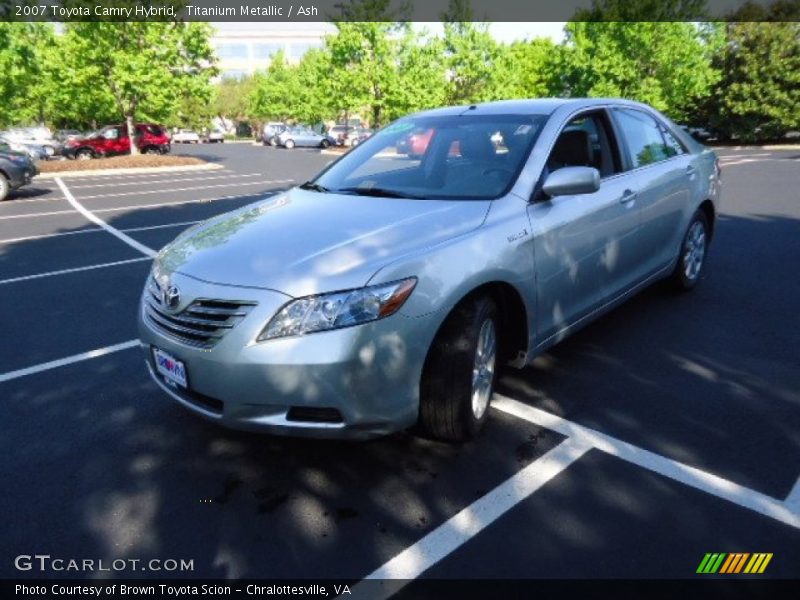 Titanium Metallic / Ash 2007 Toyota Camry Hybrid