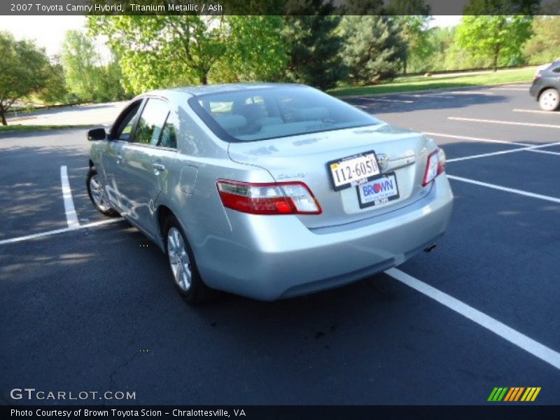 Titanium Metallic / Ash 2007 Toyota Camry Hybrid