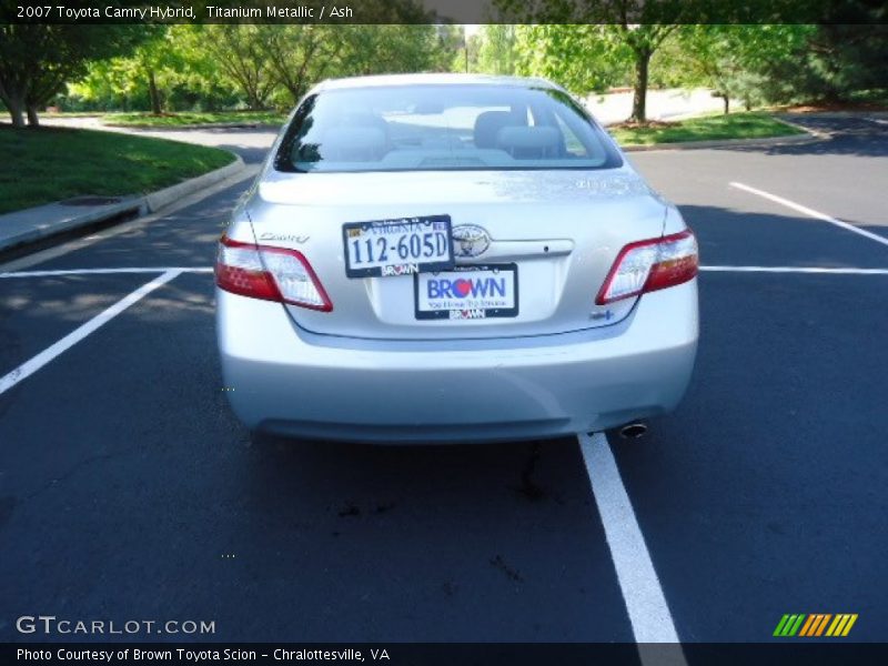 Titanium Metallic / Ash 2007 Toyota Camry Hybrid