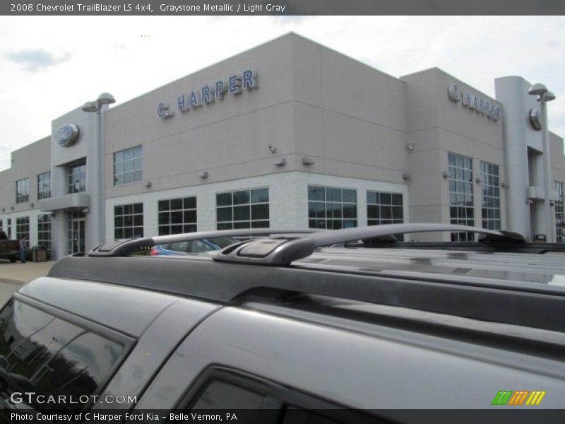 Graystone Metallic / Light Gray 2008 Chevrolet TrailBlazer LS 4x4