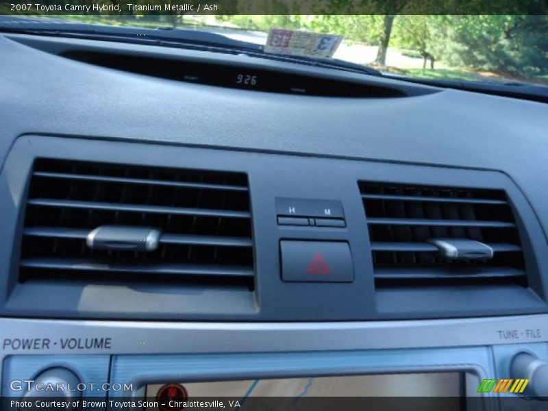 Titanium Metallic / Ash 2007 Toyota Camry Hybrid