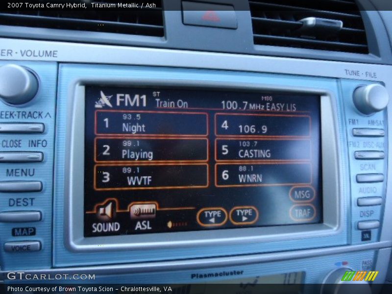 Titanium Metallic / Ash 2007 Toyota Camry Hybrid