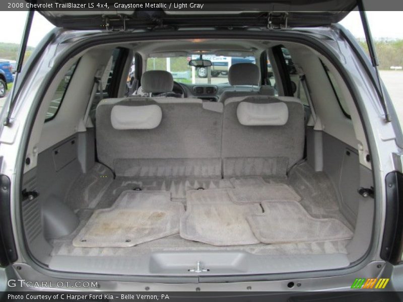 Graystone Metallic / Light Gray 2008 Chevrolet TrailBlazer LS 4x4