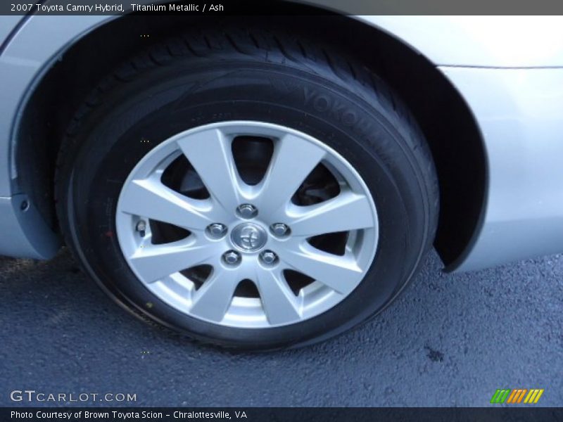 Titanium Metallic / Ash 2007 Toyota Camry Hybrid
