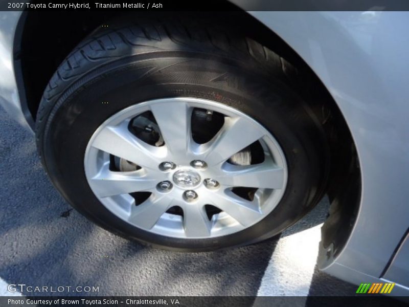 Titanium Metallic / Ash 2007 Toyota Camry Hybrid