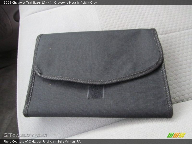 Graystone Metallic / Light Gray 2008 Chevrolet TrailBlazer LS 4x4