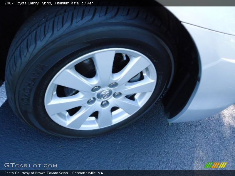 Titanium Metallic / Ash 2007 Toyota Camry Hybrid