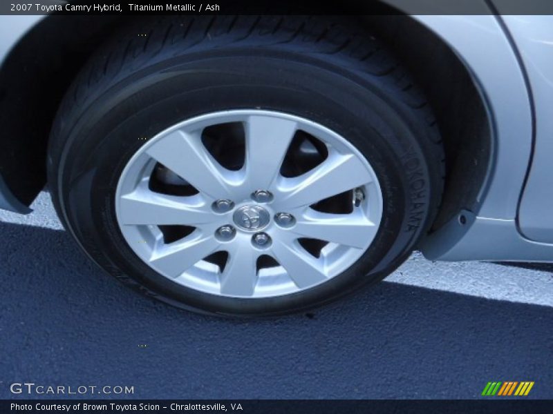 Titanium Metallic / Ash 2007 Toyota Camry Hybrid