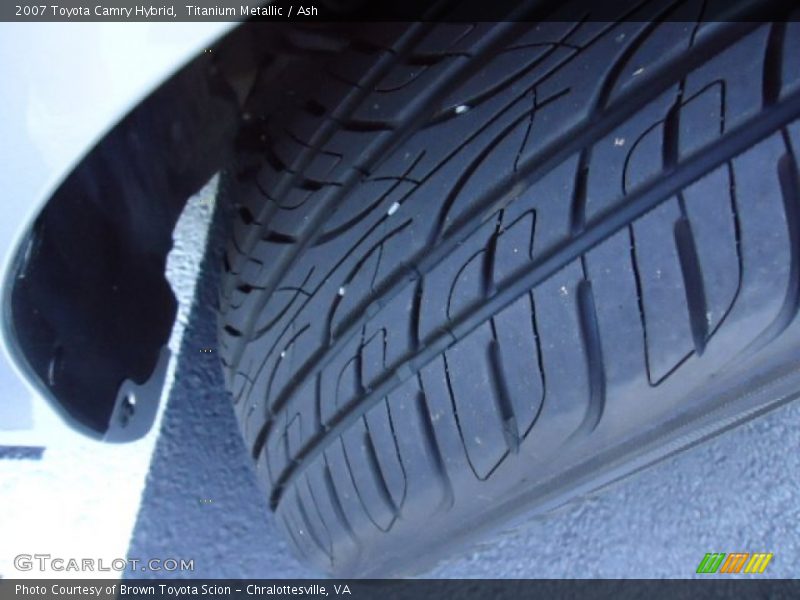 Titanium Metallic / Ash 2007 Toyota Camry Hybrid