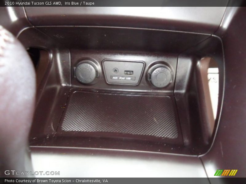 Iris Blue / Taupe 2010 Hyundai Tucson GLS AWD