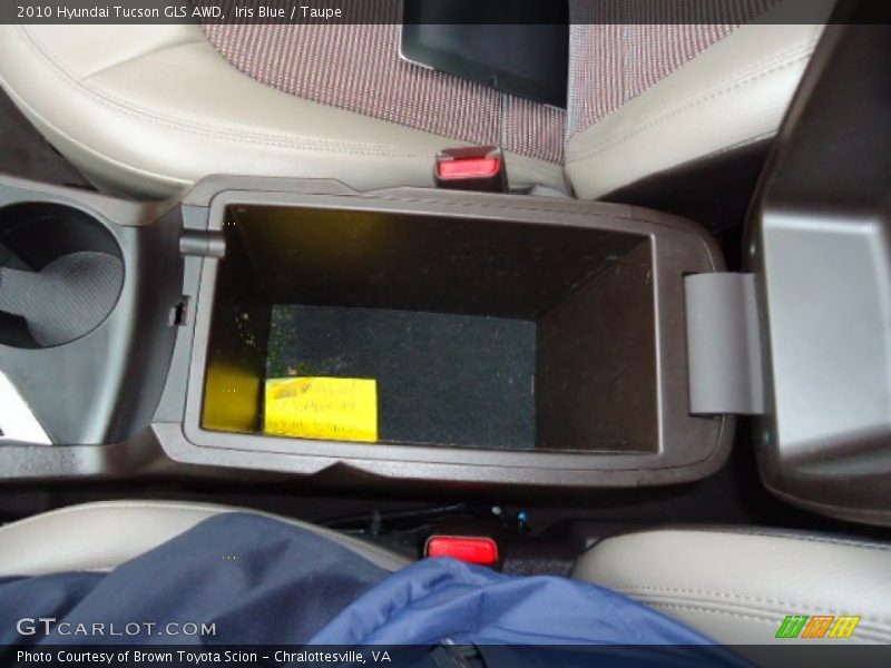 Iris Blue / Taupe 2010 Hyundai Tucson GLS AWD