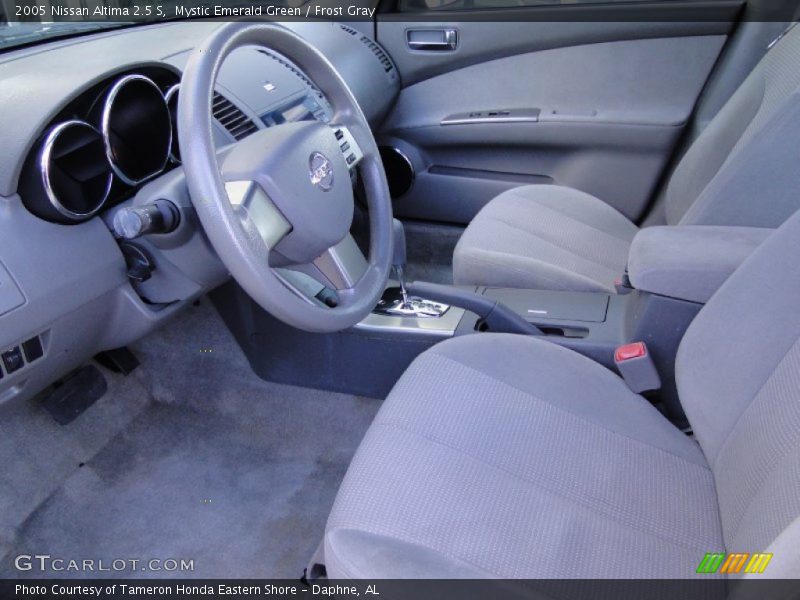 Mystic Emerald Green / Frost Gray 2005 Nissan Altima 2.5 S
