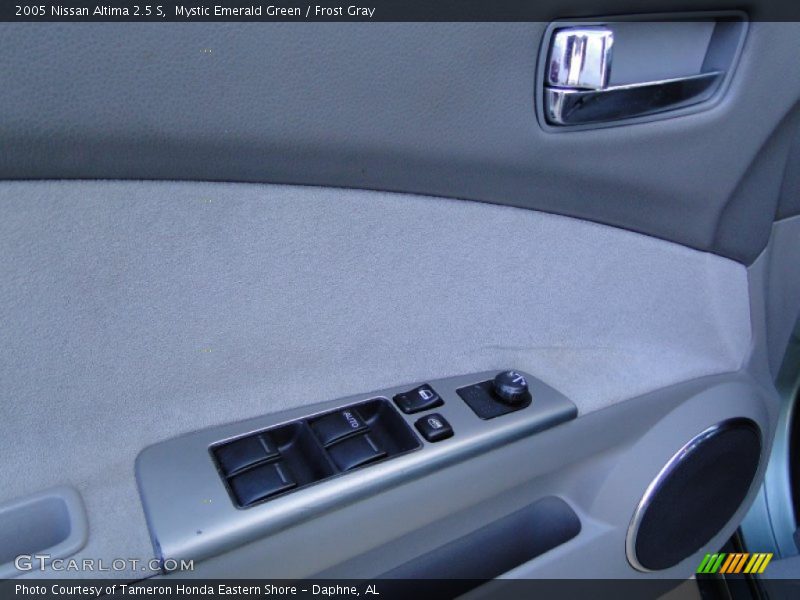 Mystic Emerald Green / Frost Gray 2005 Nissan Altima 2.5 S