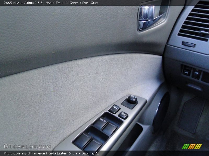 Mystic Emerald Green / Frost Gray 2005 Nissan Altima 2.5 S