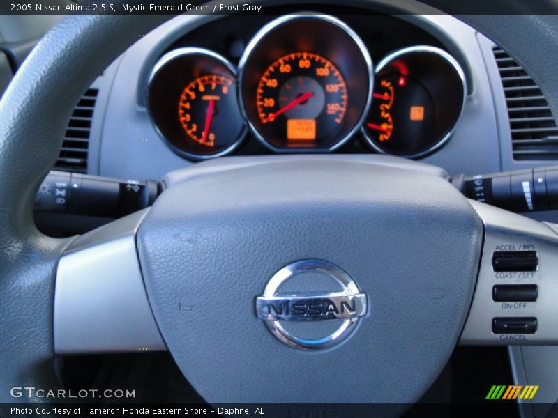 Mystic Emerald Green / Frost Gray 2005 Nissan Altima 2.5 S