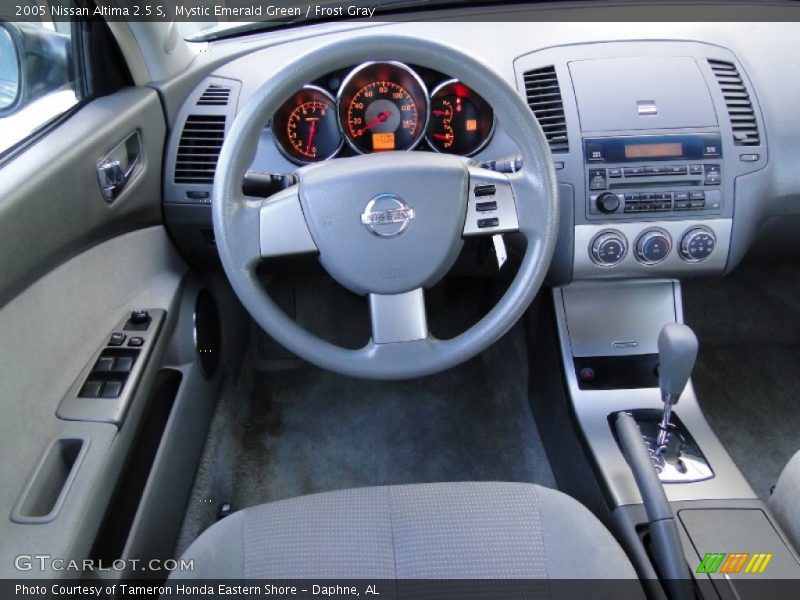 Mystic Emerald Green / Frost Gray 2005 Nissan Altima 2.5 S