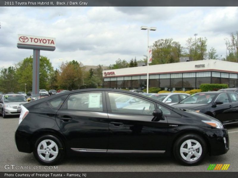 Black / Dark Gray 2011 Toyota Prius Hybrid III