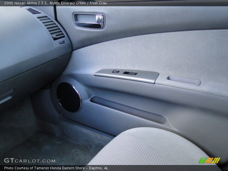 Mystic Emerald Green / Frost Gray 2005 Nissan Altima 2.5 S