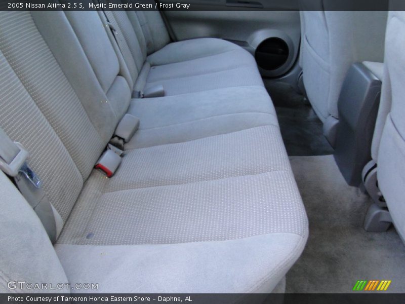 Mystic Emerald Green / Frost Gray 2005 Nissan Altima 2.5 S