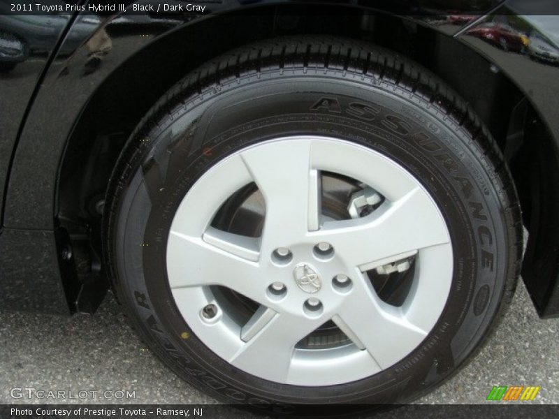 Black / Dark Gray 2011 Toyota Prius Hybrid III