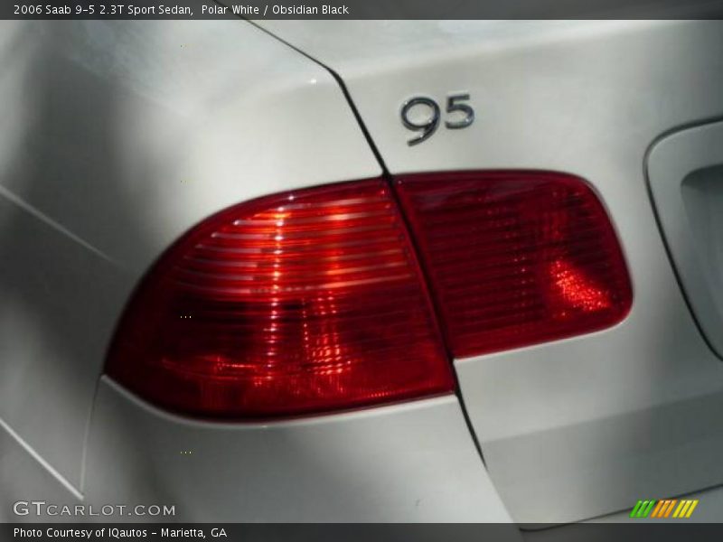 Polar White / Obsidian Black 2006 Saab 9-5 2.3T Sport Sedan