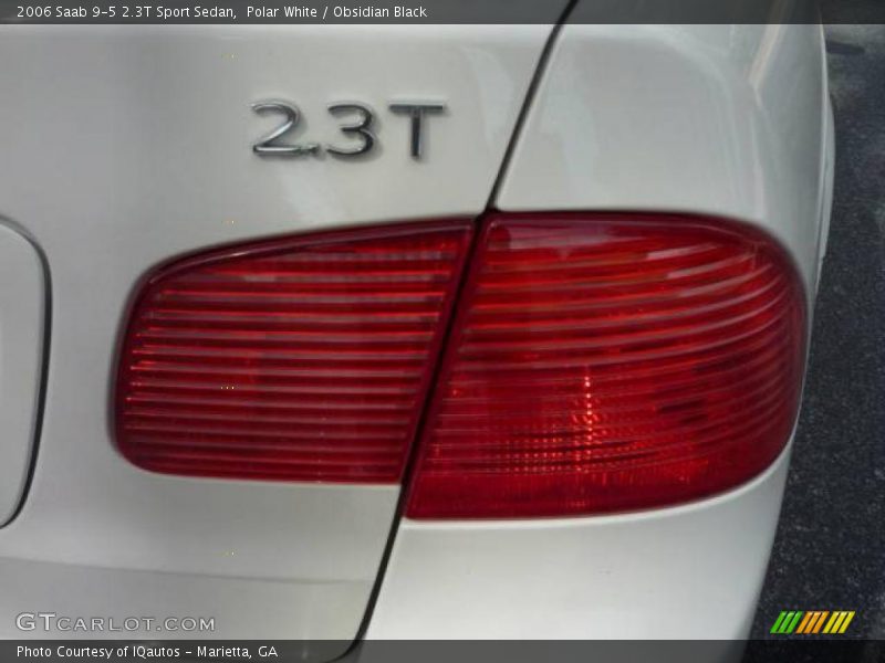 Polar White / Obsidian Black 2006 Saab 9-5 2.3T Sport Sedan