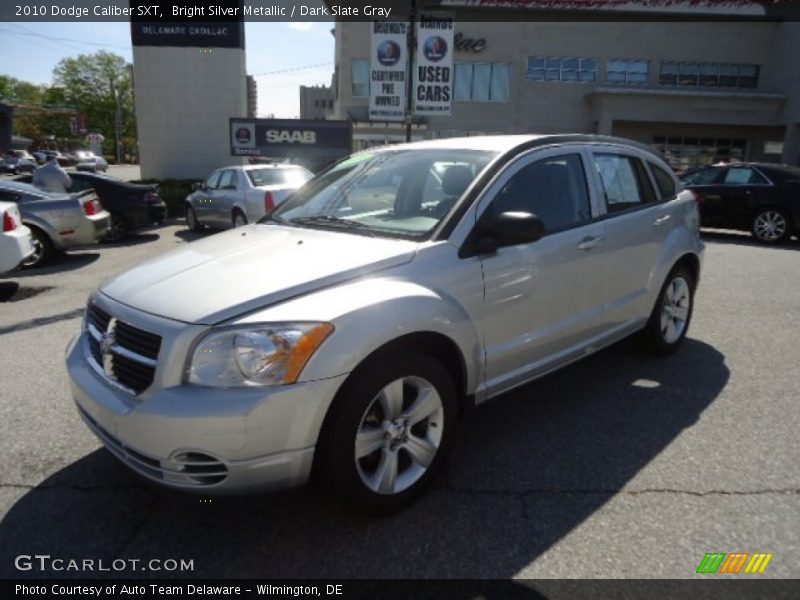 Bright Silver Metallic / Dark Slate Gray 2010 Dodge Caliber SXT