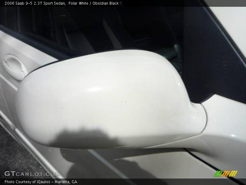 Polar White / Obsidian Black 2006 Saab 9-5 2.3T Sport Sedan