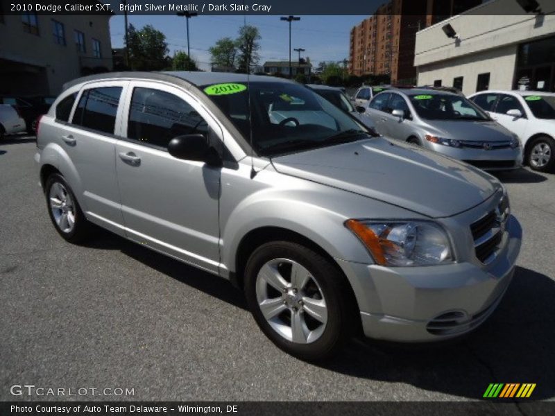 Bright Silver Metallic / Dark Slate Gray 2010 Dodge Caliber SXT