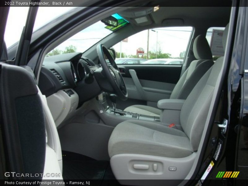 Black / Ash 2012 Toyota Highlander