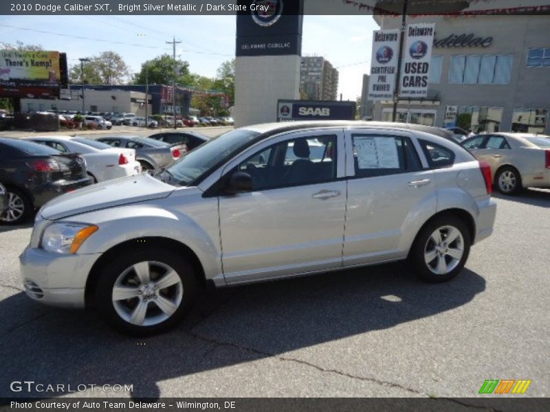 Bright Silver Metallic / Dark Slate Gray 2010 Dodge Caliber SXT