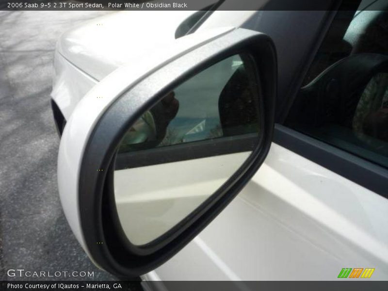 Polar White / Obsidian Black 2006 Saab 9-5 2.3T Sport Sedan
