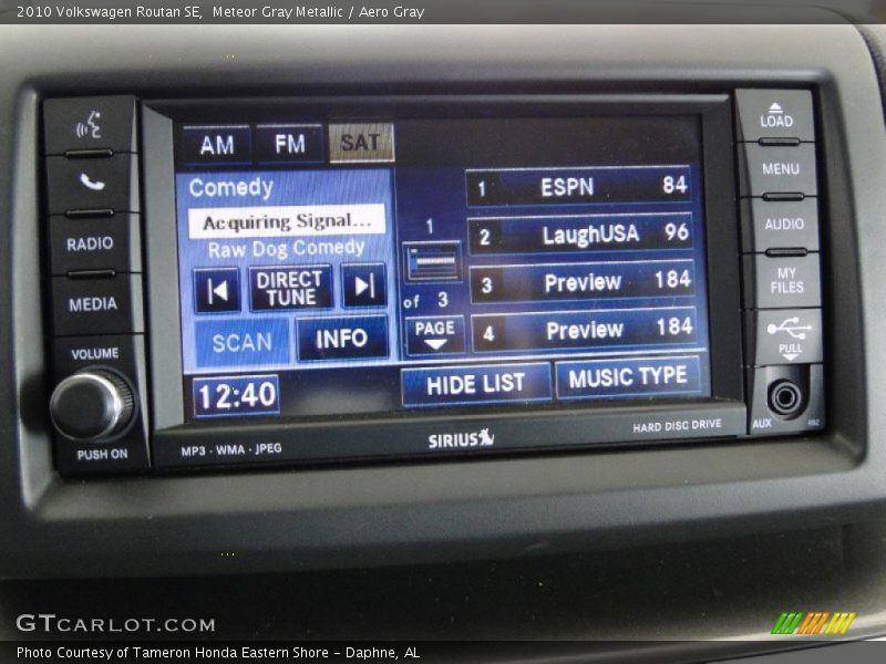 Meteor Gray Metallic / Aero Gray 2010 Volkswagen Routan SE