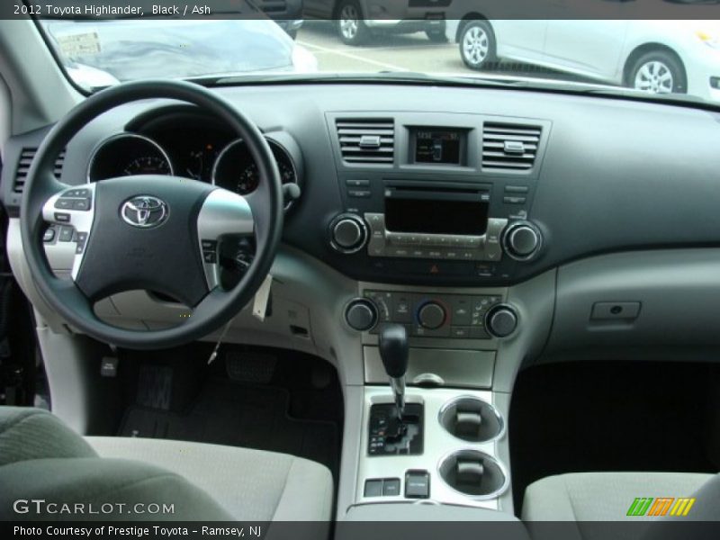 Black / Ash 2012 Toyota Highlander