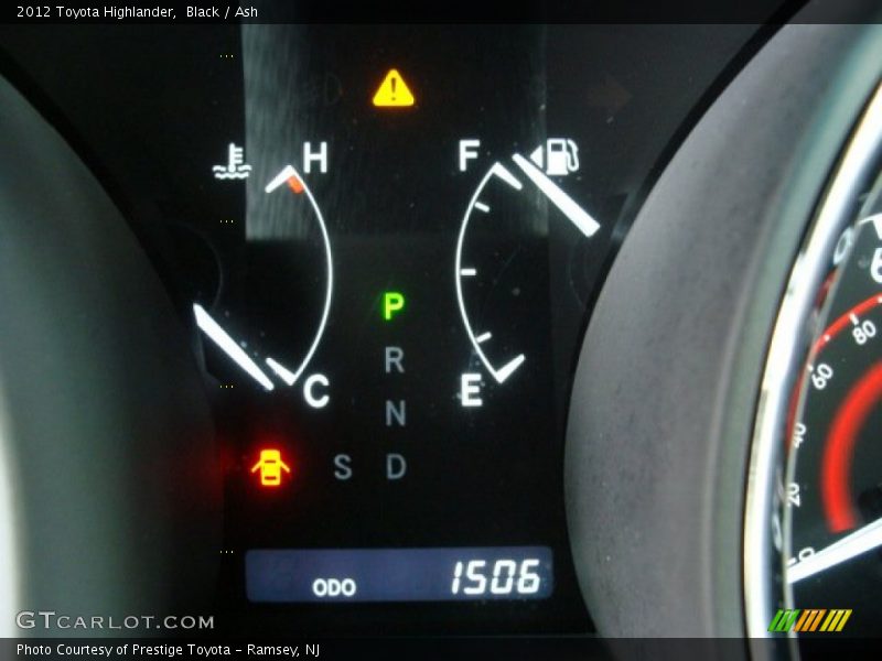 Black / Ash 2012 Toyota Highlander