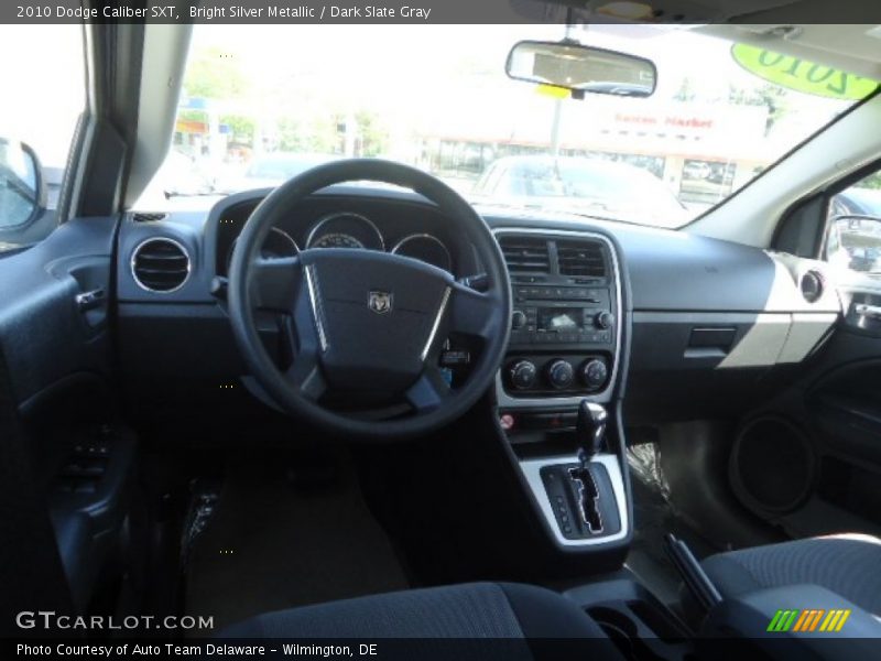 Bright Silver Metallic / Dark Slate Gray 2010 Dodge Caliber SXT