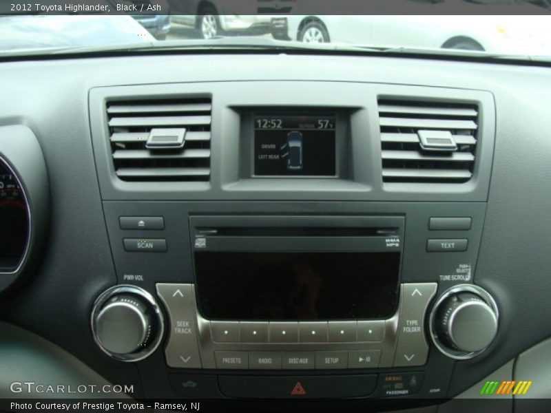 Black / Ash 2012 Toyota Highlander