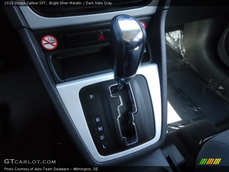 Bright Silver Metallic / Dark Slate Gray 2010 Dodge Caliber SXT