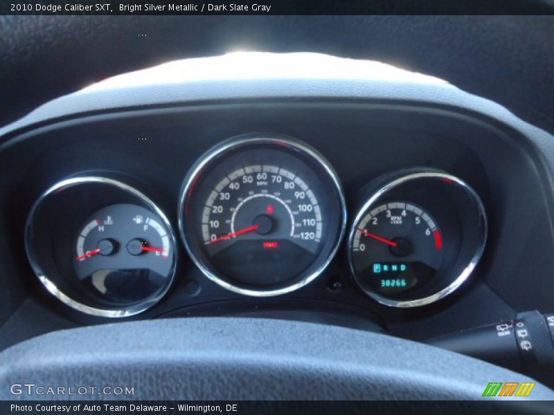 Bright Silver Metallic / Dark Slate Gray 2010 Dodge Caliber SXT